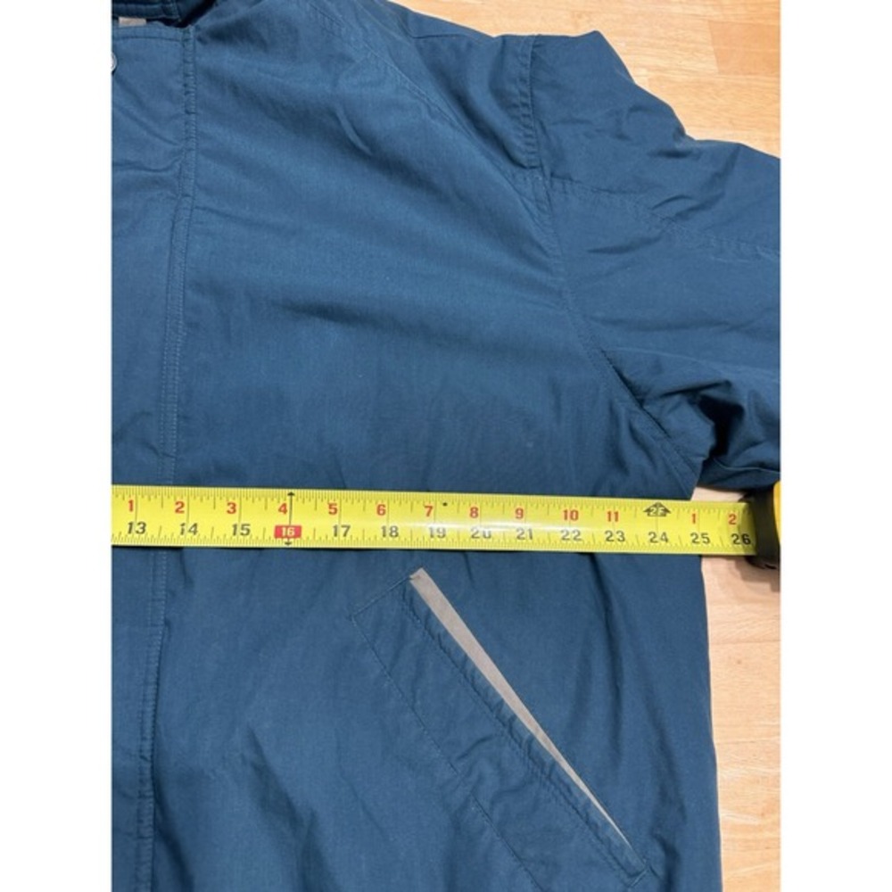 Members Only‎ Mens Jacket Vintage Green Blue Bomber Full Zip Lined Size Medium - Picture 12 of 13